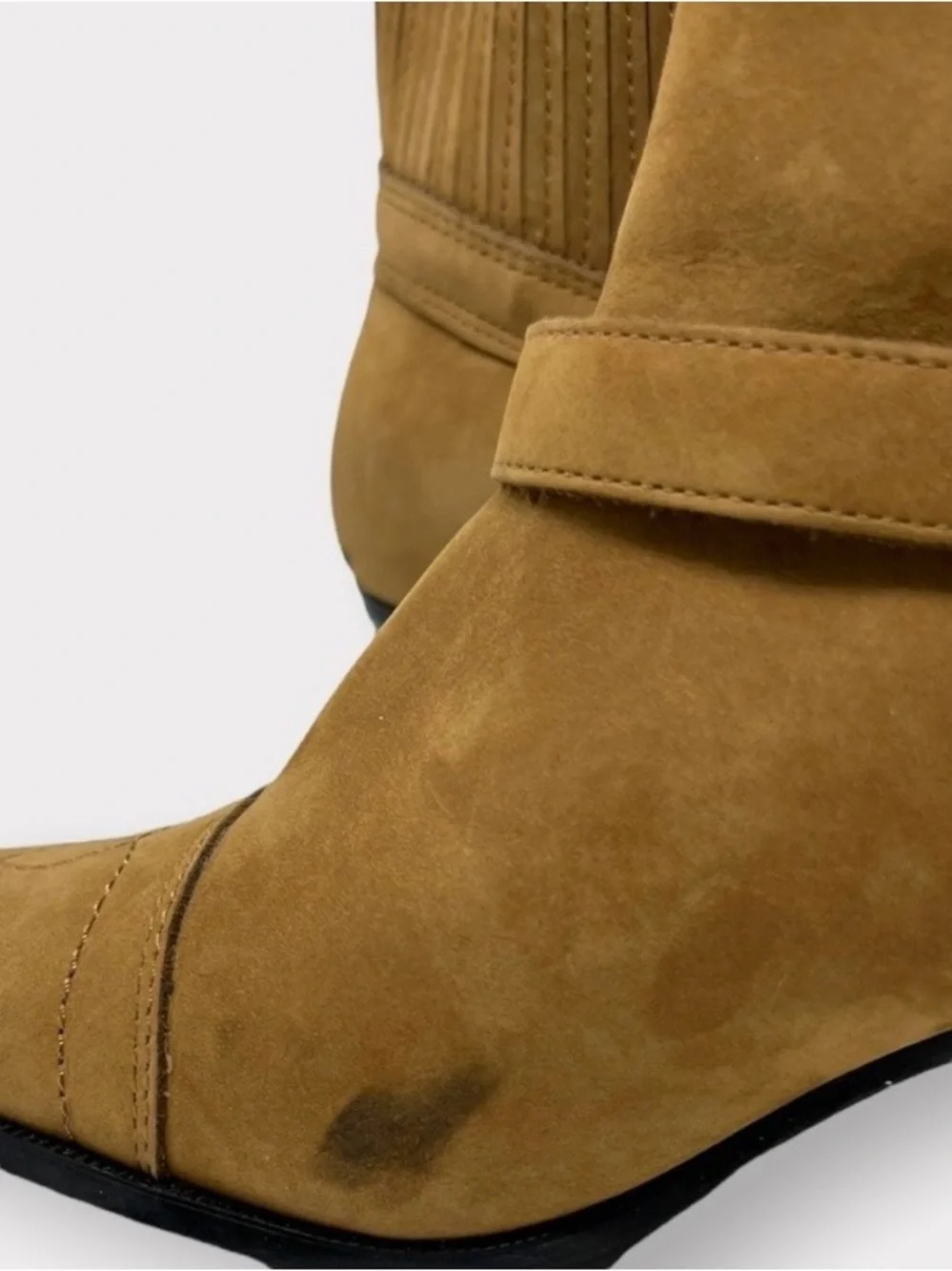 Dingo Leather Western Ankle Bootie Sz 8